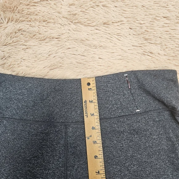 CALIA by Carrie Underwood Essential Heather Gray Leggings Size XXL knee Length - Picture 3 of 9